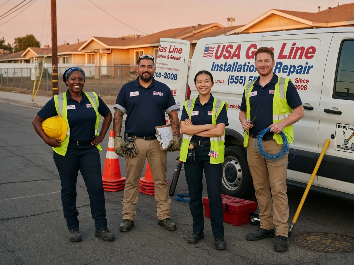 Gas Line Installation company in Quinault, WA